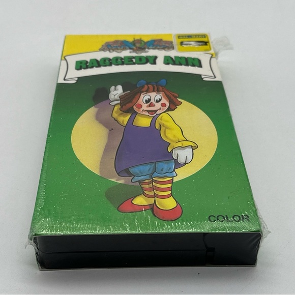 Vintage Raggedy Ann Volume 1 Classic Cartoons VHS Video 1989 Kid Video new - Picture 4 of 4